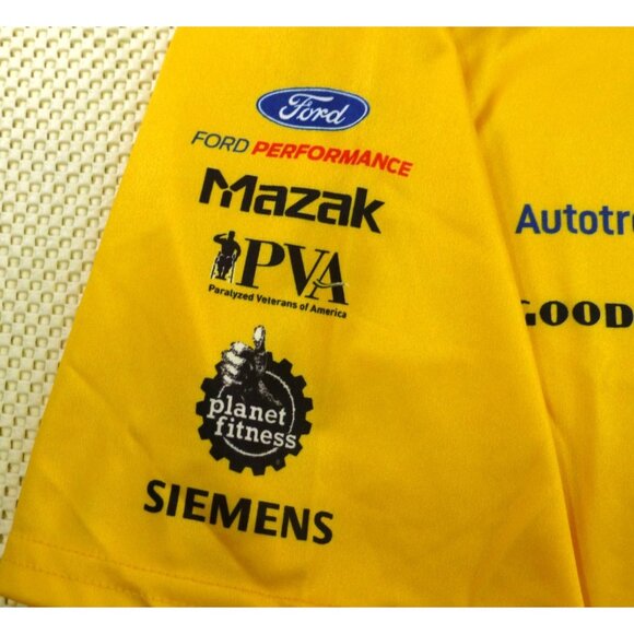 NWT Team Penske NASCAR Pennzoil Race Team Issued Shell Racing Shirt XL - Picture 8 of 10